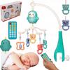 Crib Carousel Baby Bed Lullaby Music Box With Remote Control