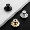 Gold Black Stainless Steel Round Drawer Handle for Kitchen or Shoe Cabinets