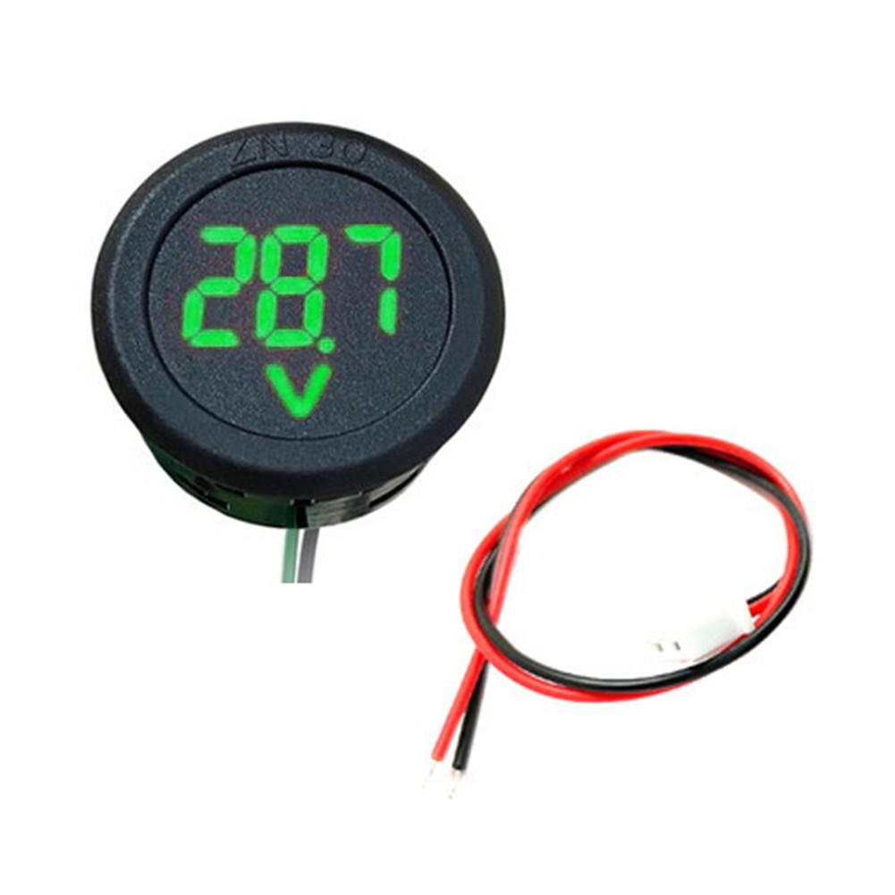 Automotive Voltmeter Accuracy ±1% 3-digit Circular LED
