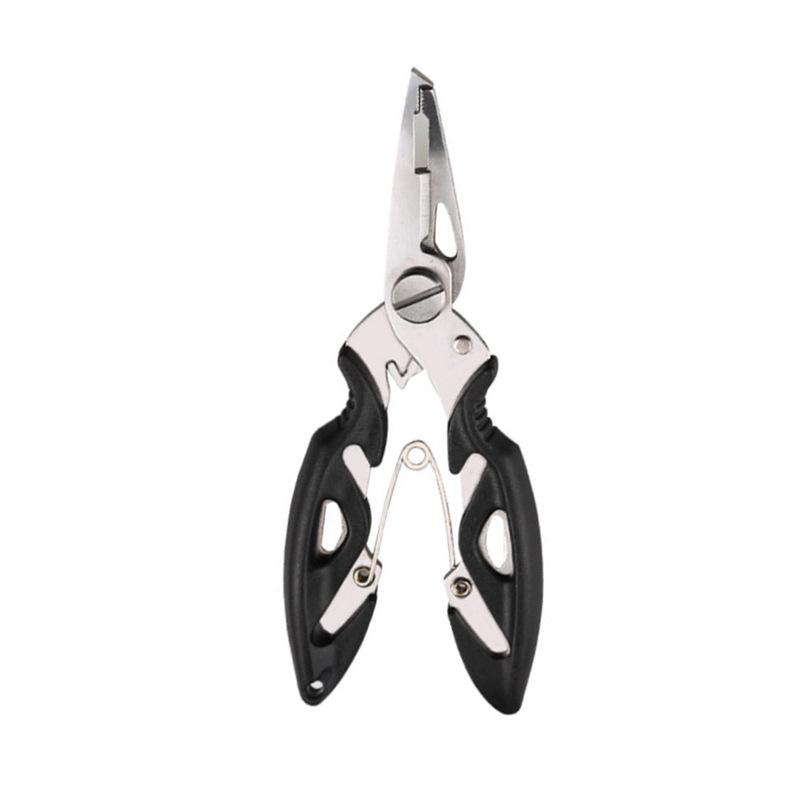 Multifunctional Stainless Steel Fishing Pliers: Hook Remover, Line Cutter, Fish Gripper
