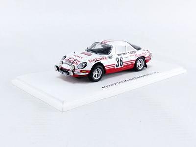 Spark Alpine A110 1973 Rajd Monte Carlo 1/43 #36 B.Wollek/P.Thimonier