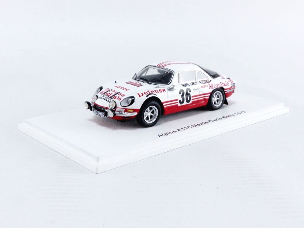 Spark Alpine A110 1973 Monte Carlo Rally 1/43 #36 B.Wollek/P.Thimonier