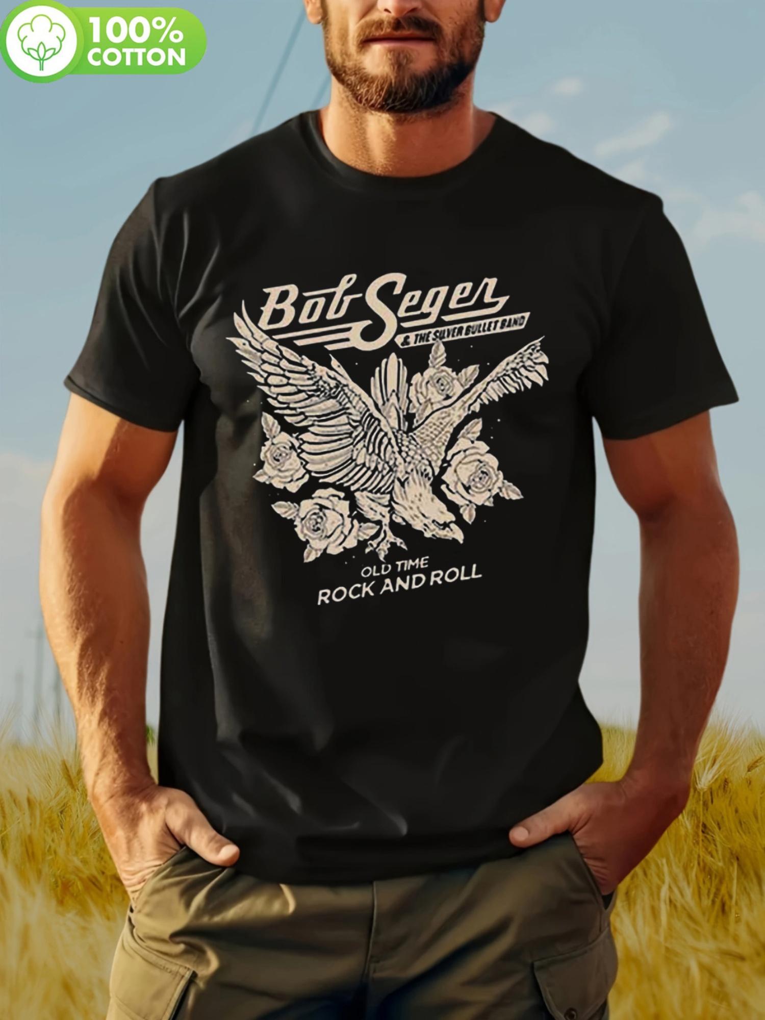 Extra Large Bob Seger Graphic T-shirt - Soft Cotton XXL