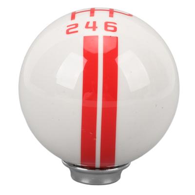 Gear Shift Knob with 3 Adapters Comfortable Grip 6 Speed for Shelby GT500 Style Shift Lever Round