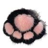 Stuffed Animal Cat's Paw Stuffed Keyring Love Plush Cat's Paw Pendant  Bag Ornaments