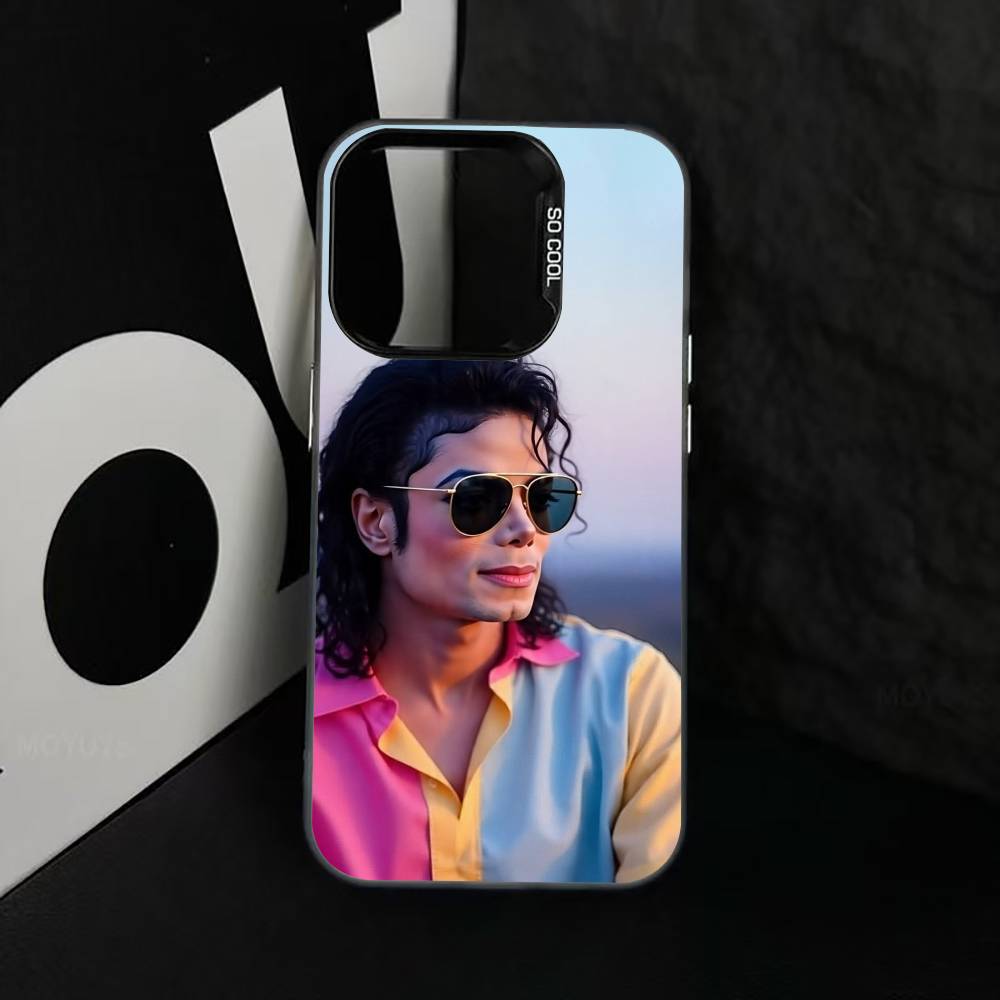 

Чохол для телефону Співак M-Michael J-jackson Для iPhone 17,16,15,14,13,12,11 Plus,Pro Max,XS,Кольоровий Сріблястий Чохол для телефону Funda Cover iPhone14Plus