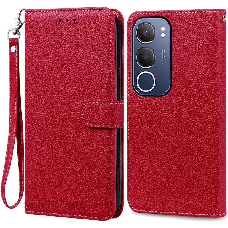 Pentru Husă Vivo Y19S Portofel Carte Husă din Piele Pentru Husă Telefon Vivo Y19S Husă Tip Flip Protecție Spate Coque Fundas Carcasă