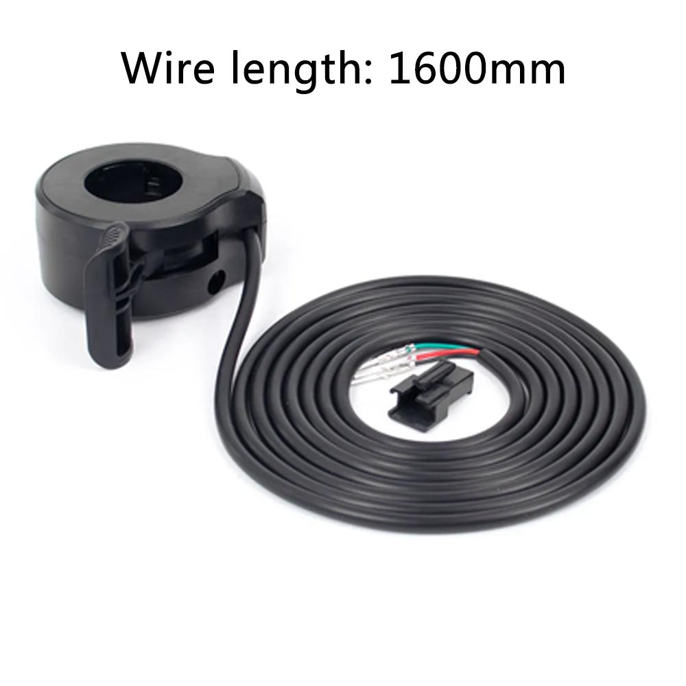 

Thumb Throttle Electric Bike 130X Speed Control 3 Pin SM Plug Connector Electric Scooters Bicycle Accelerator Accessories