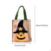Halloween Gift Bag with Handle, Reusable Candy Bag, Pumpkin Festival Basket for Kids