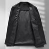 Men's Spring and Autumn New Fashion Lapel Jacket Middle-aged Business Leadership Executive Jacket Men