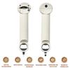 1Pc/2Pcs Beer Openers Retractable Design Adjustable Caliber Non-slip Sturdy Multifunctional Save Effort Magnetic Sucking Stainless Steel Jar
