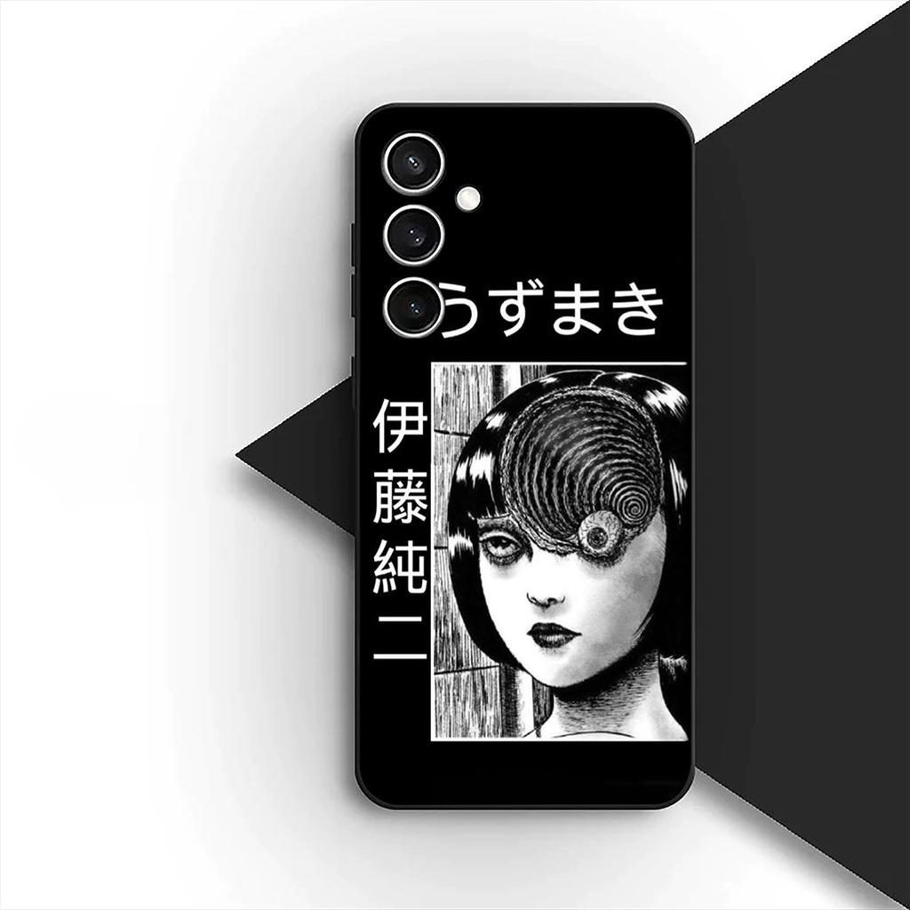 Cover for Samsung Galaxy S20 S22 S21 FE Ultra Plus A07 A17 A15 A16 A25 A57 A37 Phone Case Tomie Anime Girl Junji Ito Collection
