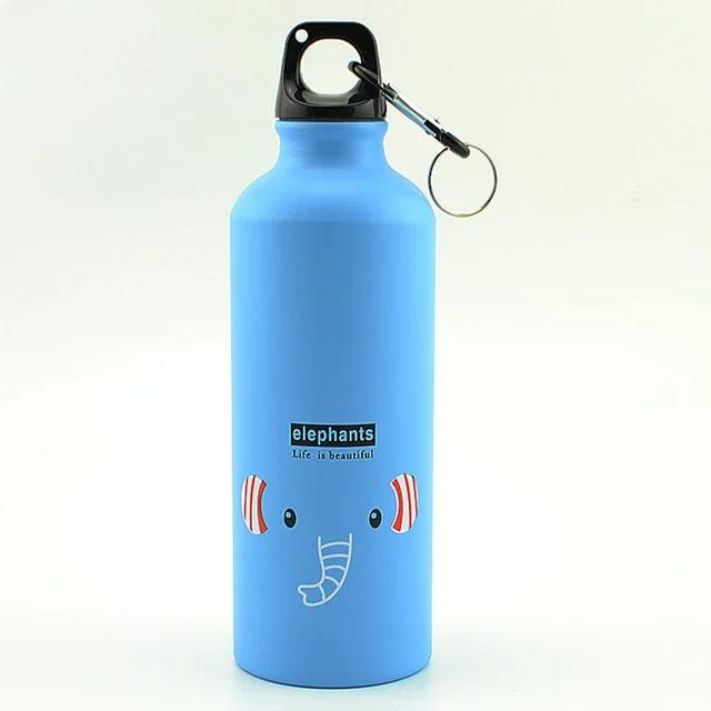 Bolttle Animals Creative Gift Outdoor Mug Portable Aluminium Cartoon Sports Mug Cartoon Figure Mug Stainless Steel Water Bottle with Lid Insulated Mug