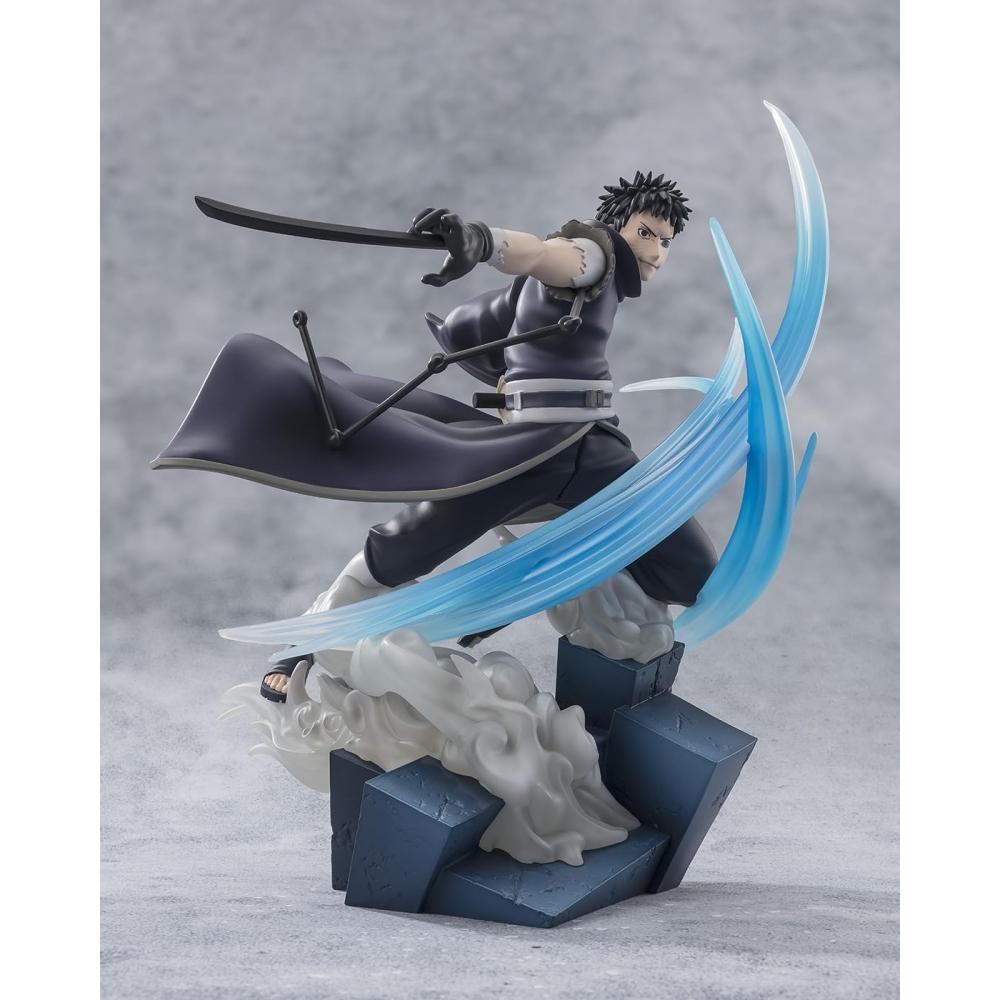 Bandai SPIRITS Figuarts ZERO NARUTO Shippuden [Super Battle] Uchiha Obito - Showdown with Former Friend - Approx. 210mm PVC & ABS Painted Finished Fig