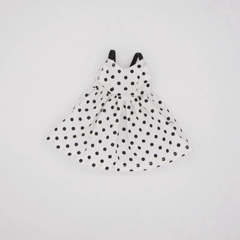 Fashion Doll Strap Dress Cute Dolls Skirt for azone ob22/24/27 Dolls For blythe Dolls