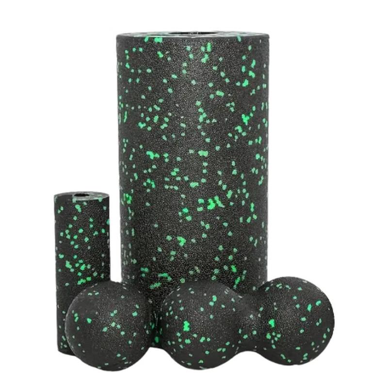Muscle Roller and Foot Massager 4-Piece Set