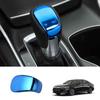 Blue Titanium Car Console Gear Shift Knob Cover Trim For Honda Accord 2018-2022