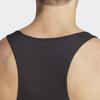 Adidas Workout Stringer Tank Top Solid Color Logo Sleeveless Vest Men Tops Black IL1403
