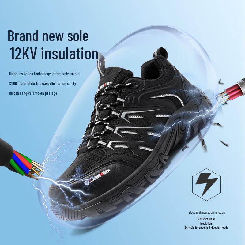 Langmeng 12KV Electrical Insulated Safety Boots 43