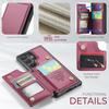 For Samsung Galaxy S26 Ultra Case with RFID Blocking 5 Card Slots CASEME C22 Leather Back Cover