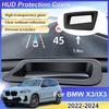 For BMW X3 IX3 G01   2024 HUD Head Up Display Protective Cover Reflective Projection Screen Interior Part Accessories