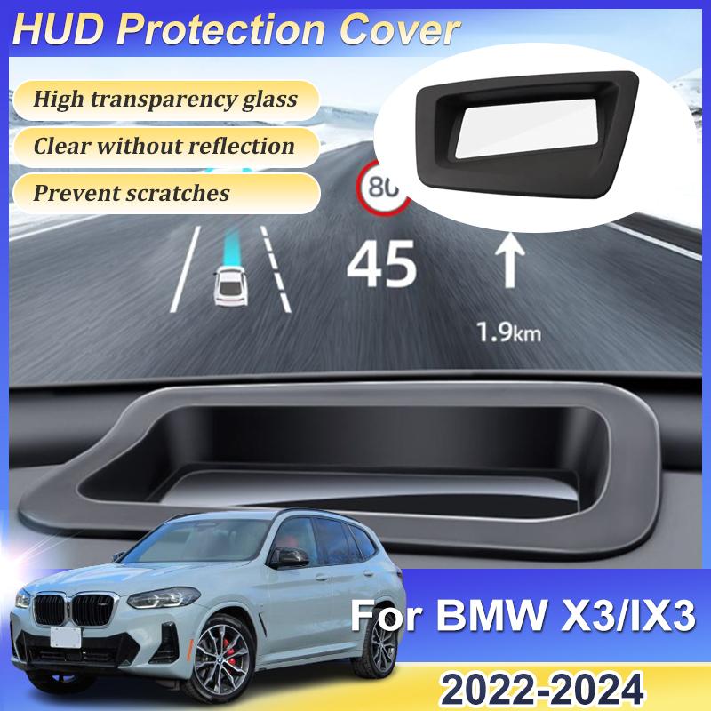 For BMW X3 IX3 G01   2024 HUD Head Up Display Protective Cover Reflective Projection Screen Interior Part Accessories
