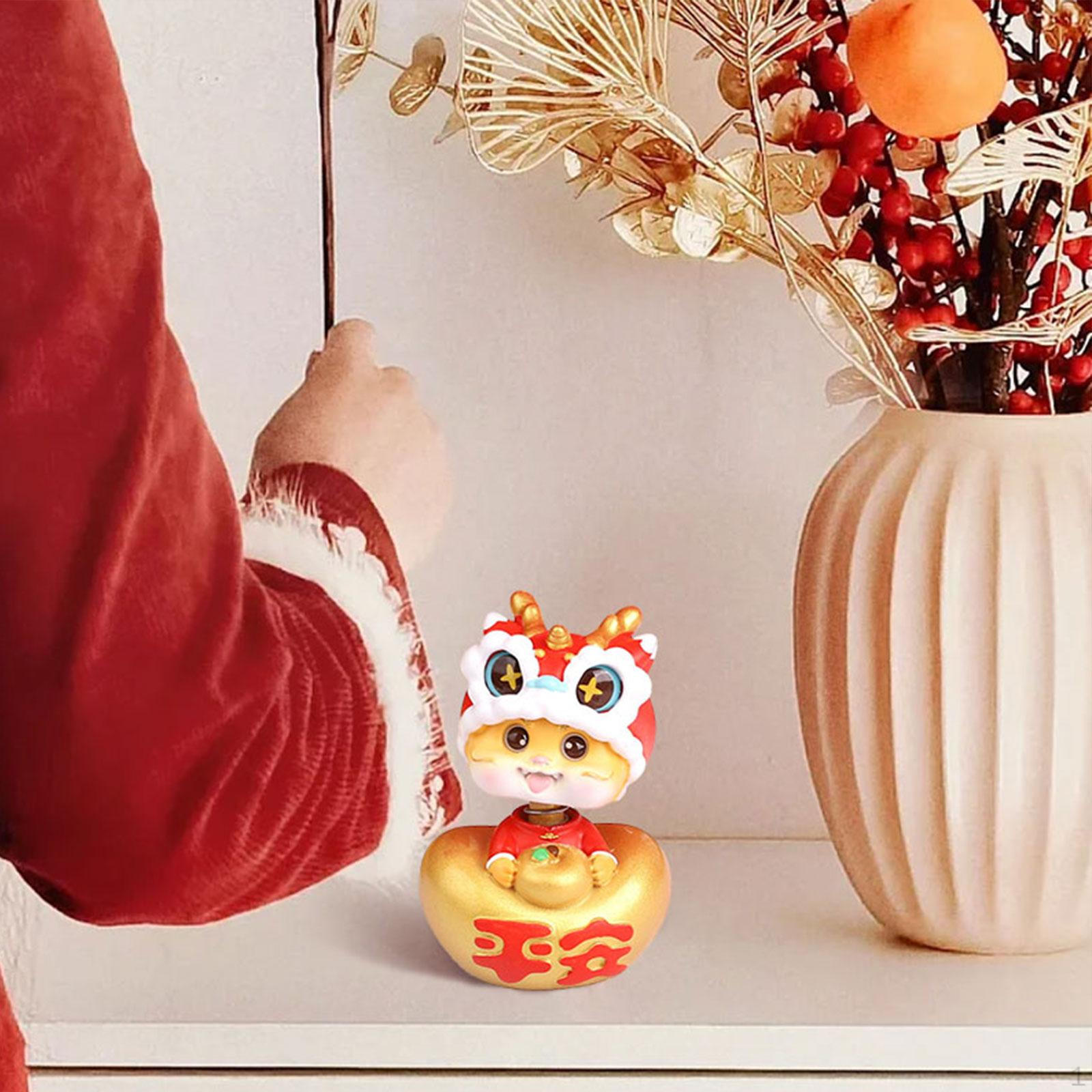 

Фигурки драконов, празднование лунного года, декор, коллекционная статуэтка Style B