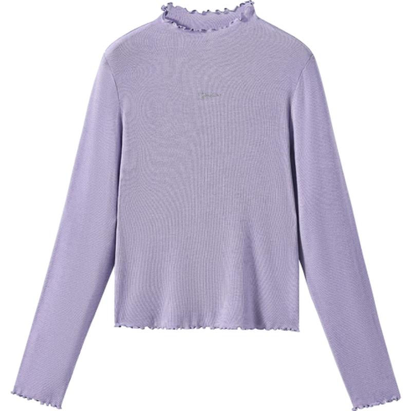 YEEHOO Girls Wool Blend High-Neck Long Sleeve Top 165