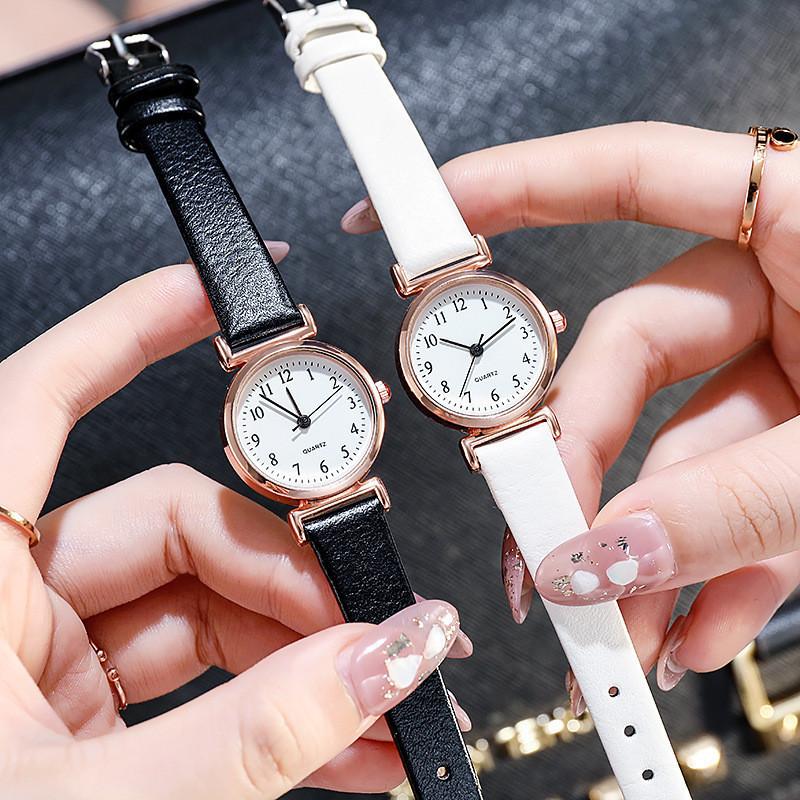 Womens Business Quartz Watch With Roman Numerals And Pu Strap For Office Wear
