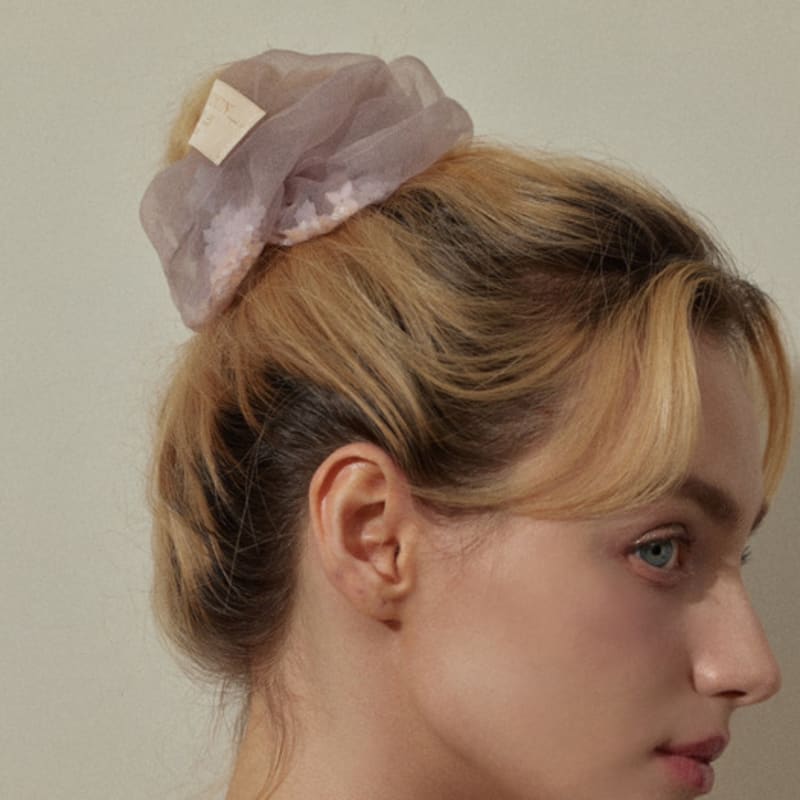 Favorite Noun Fairy scrunchies_Lavender