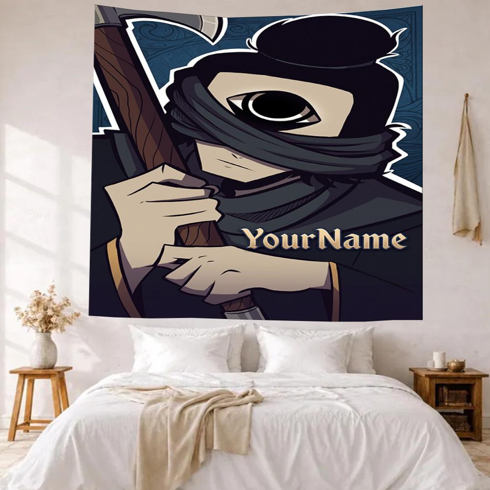 Incredibox Custom Your Name Wall Decor Tapestry Art For Pet Memorial Birthdaywedding Party Backdrop Family Gift