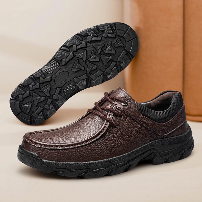 New light luxury high-end soft-soled shock-absorbing casual shoes in autumn