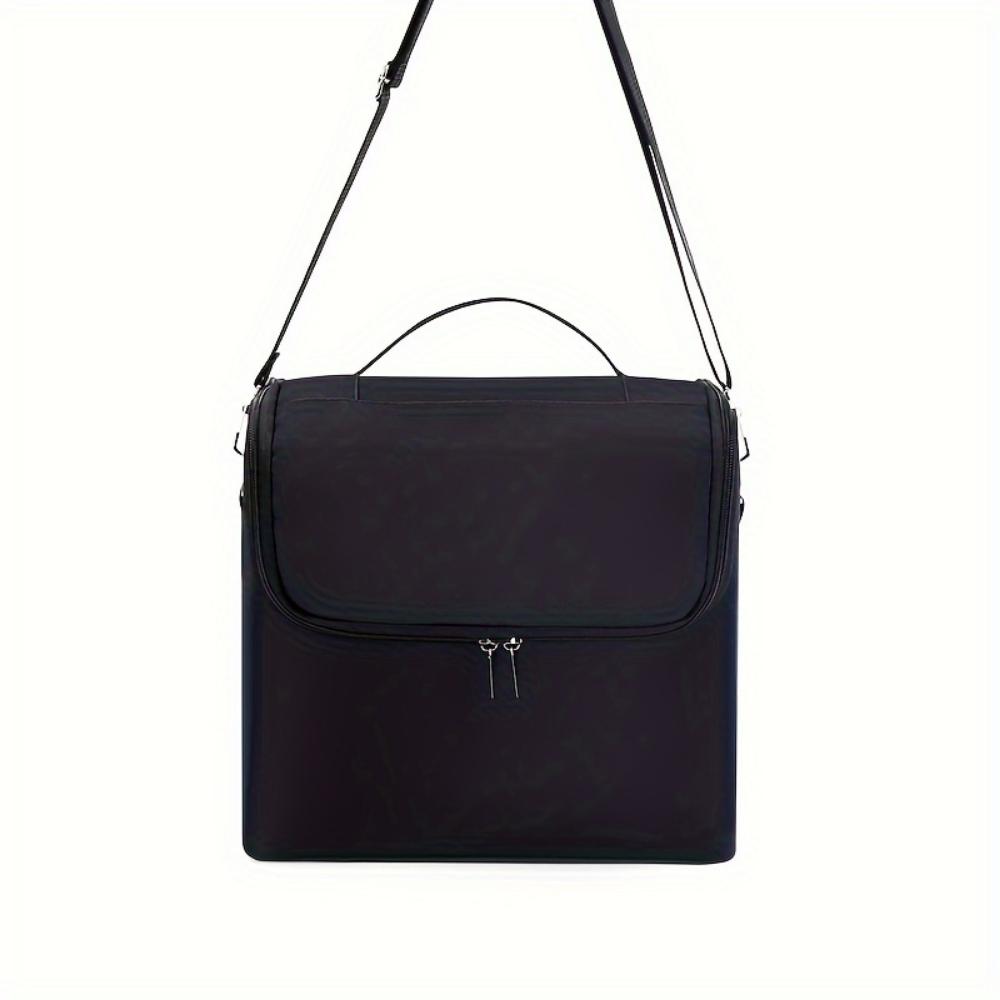 Large -capacity Multi-layer Professional Cosmetic Bag,portable Manicure Pattern Embroidery Makeup Toolbox, Jewelry, Necklace,ring,pendant Storage Box.