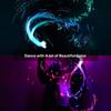 Rechargeable LED Fiber Optic Whip Pixel Light-up Whips Light Flow Toy Perfect for Dance Parties Light Shows Rave EDM Music Show