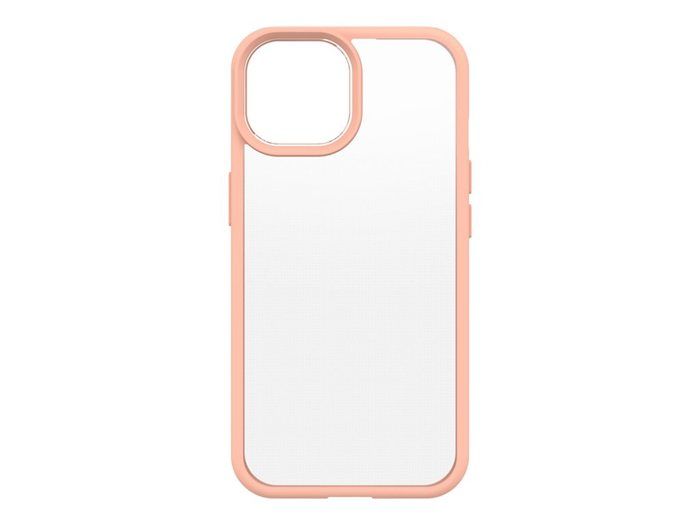 Housse de protection - otterbox - 77-92813 - iphone 15 - transparent orange - semi-rigide
