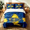 Club Atletico Boca Juniors (5) 3pc set suitable for master bedrooms soft and comfortable an ideal gift for family and friends Includes one duvet cover