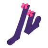 Cute Bow Boot Sock Leg Warmer High Sock for Daily Wear Cosplay Thigh High Sock Over the Knee High Boot Stocking Leg Warm