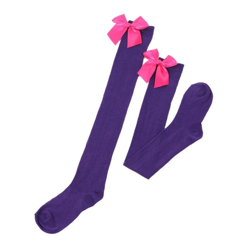 Cute Bow Boot Sock Leg Warmer High Sock for Daily Wear Cosplay Thigh High Sock Over the Knee High Boot Stocking Leg Warm