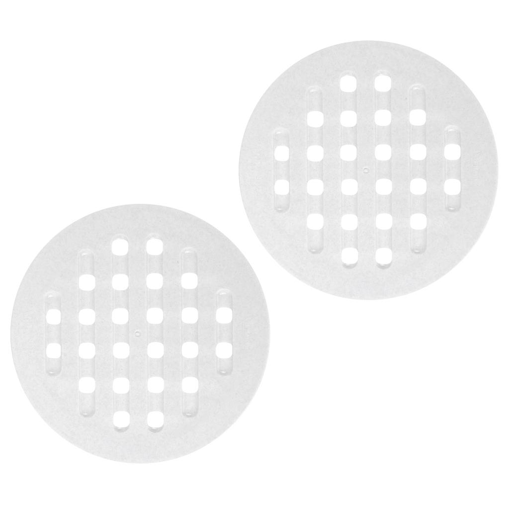 2 Stück Esstisch Hitzebeständiges Pad Haushalt PS Kunststoff Topf Pfannenuntersetzer für Zuhause Küche