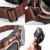 [Evomosa] Vintage Pilot-Style Motorcycle Goggles Eyewear for Half Helmets