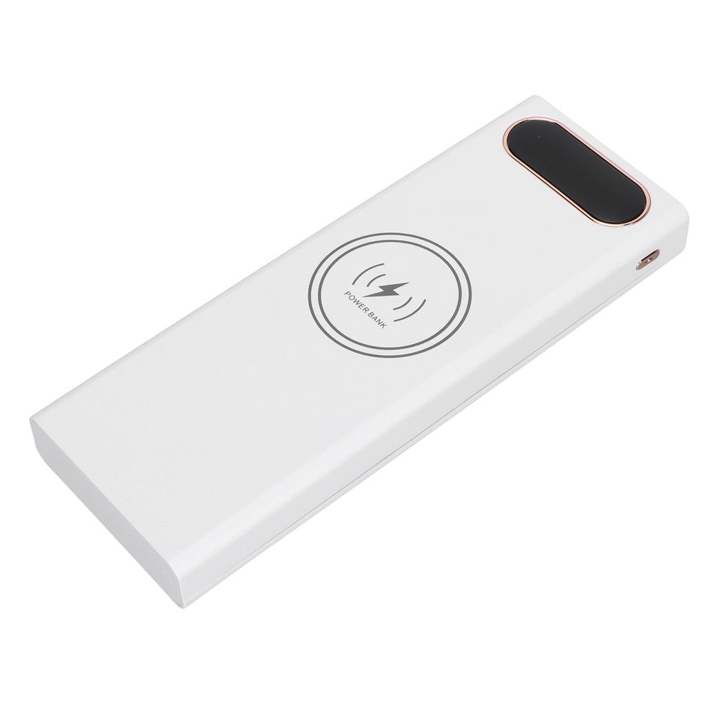 L10 10x18650 DIY Power Bank 22.5W Fast Charge 15W Wireless Charging Battery Case with LCD Display and Micro Type C