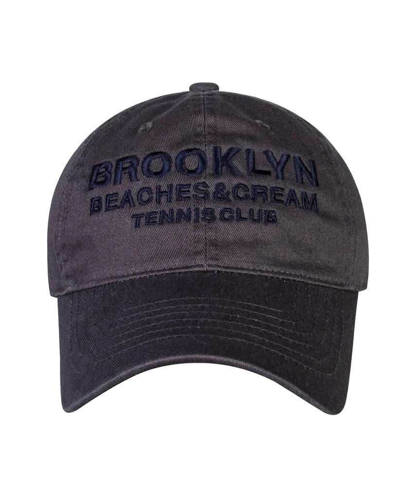 Bichiseuaenkeulim Brooklyn Tennis Club Ball Cap-Charcoal