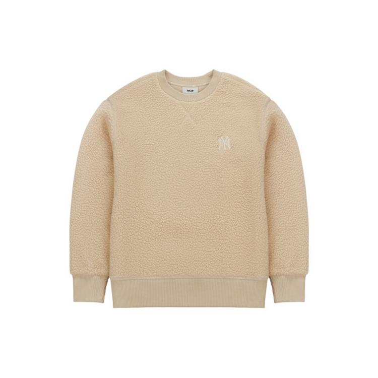 New MLB Sweatshirts Unisex Sandy Brown 3AMTEC716-50SAS