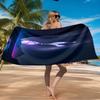 Tottenham Crest Design Beach Towel Microfiber Beach Towel, Lightweight and Quick-Dry, for Summer Travel, Swimming Pool Fan Birthday Gift
