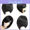 Charming Ladies' Short Mixed Color Natural Straight Hair Wig For Costumes