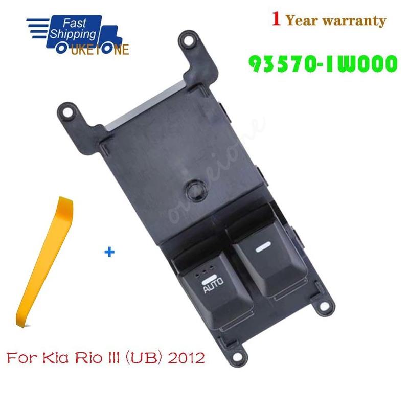 93570-1W000 For Kia Rio III (UB) 2012 Electric Power Window Glass Lifter Control Switch 11P Car Accessories  935701W000