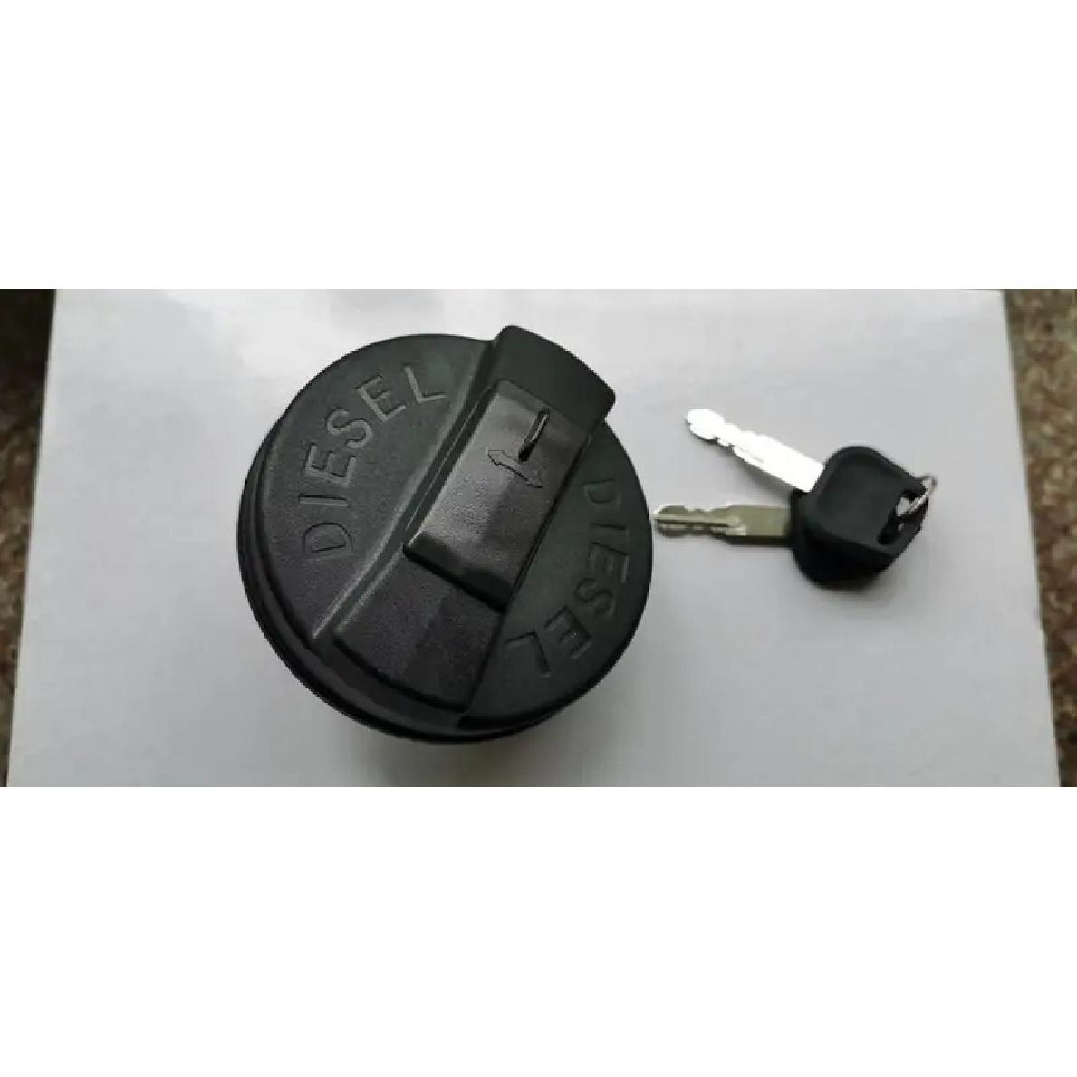 for JCB BACKHOE - DIESEL FUEL TANK CAP WITH 2 KEYS (PART NO. 332/F4780 331/11403)