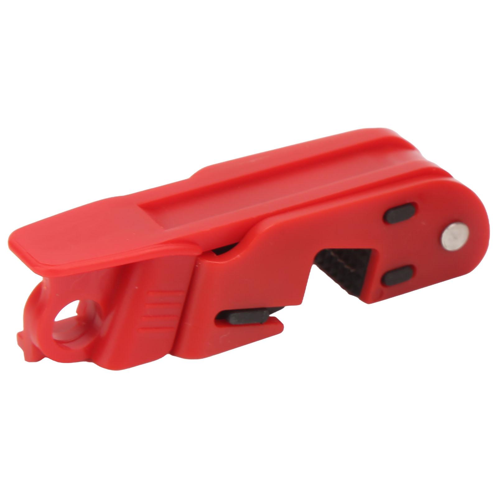 

Circuit Breaker Lockout Standard Single Double Toggles PA Nylon Red 20mm Clamp Size for Industry