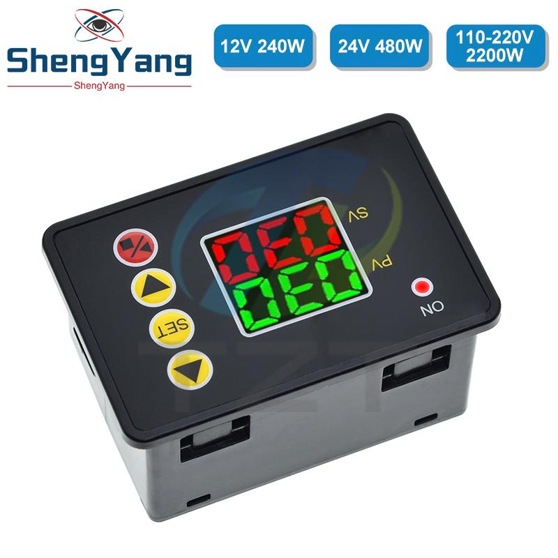 1/2/5PCS T2310 0-999s/min/hour DC 12V 24V AC 110V 220V Digital Time Delay Module Relay Open Timer Control Module Power Supply