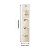 Travel Jewelry Case Roll Jewelry Storage Pouch With Buckle Earring Roll Storage Bag For Bracelet Earrings Necklace Rings Home